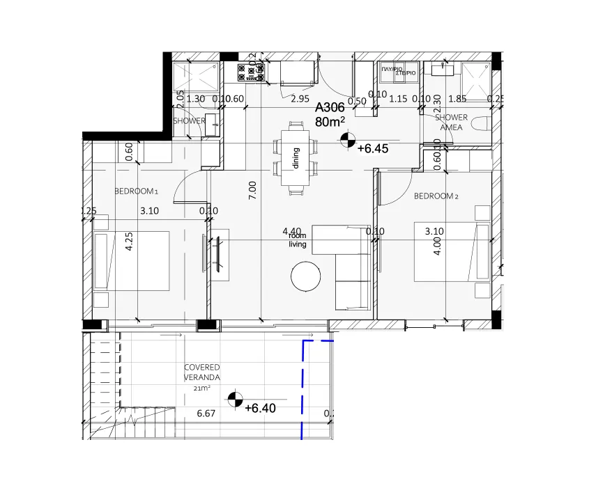 Διαμερίσματα 14 — 151,00 m²