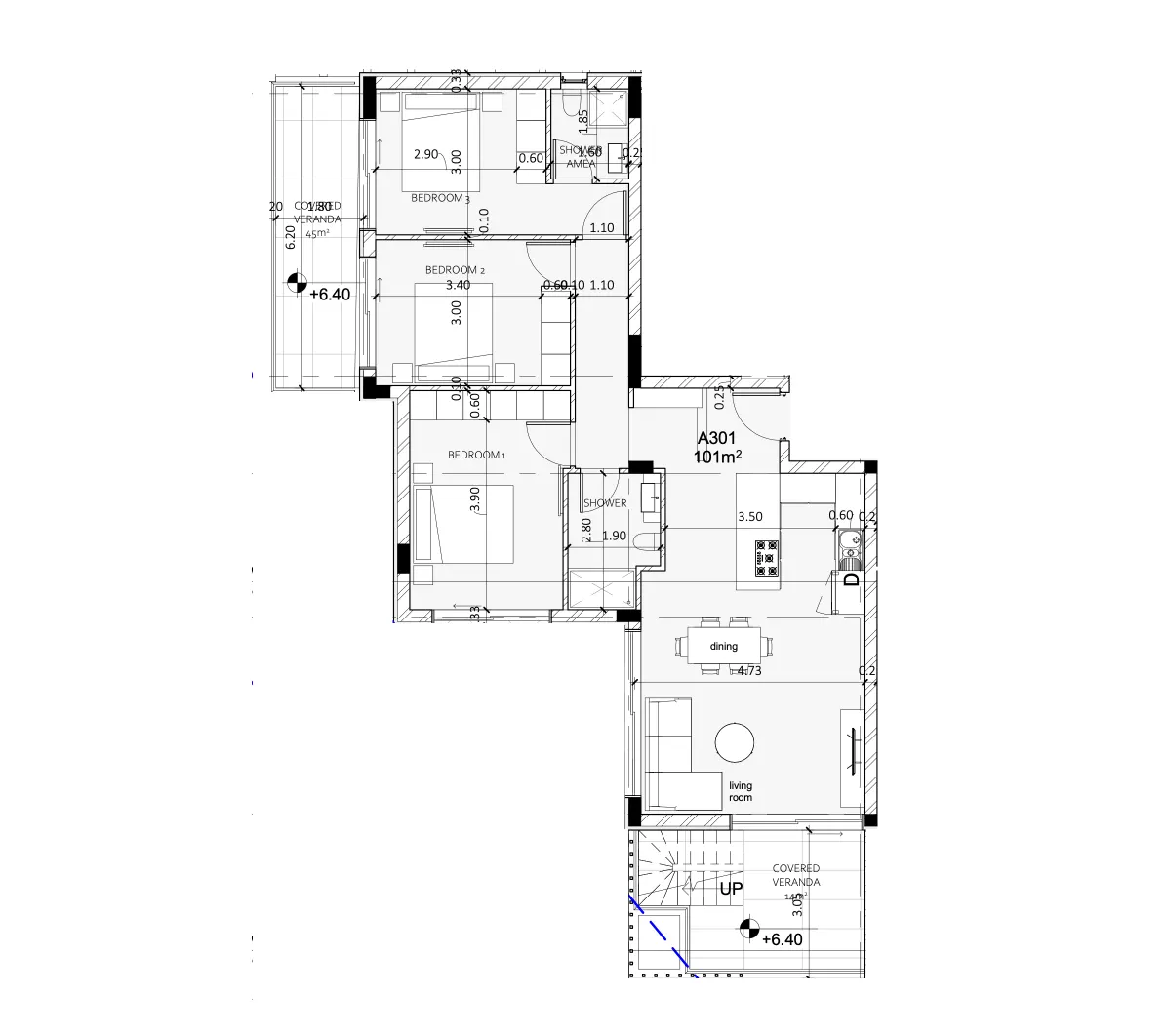 Διαμερίσματα 19 — 212,00 m²